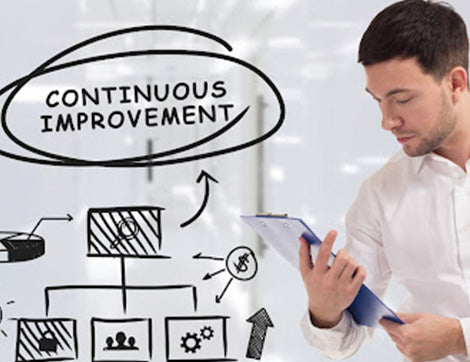 Different ways to approach continuous improvement within a training or
