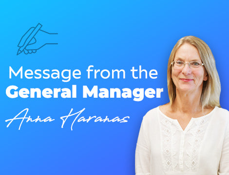 Message from the General Manager (8 August 2021)