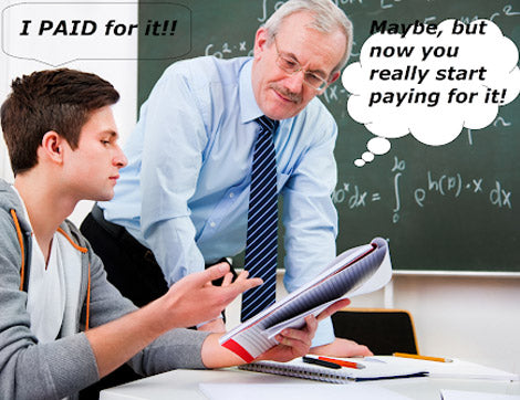 Contract cheating - One out of every ten students submits assignments 
